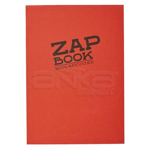 Clairefontaine Zap Book Geri Dönüşümlü Ciltli Sketch Defter 80g 160 Yaprak