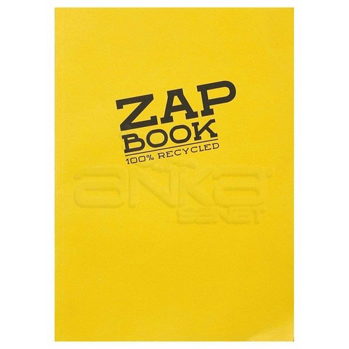 Clairefontaine Zap Book Geri Dönüşümlü Ciltli Sketch Defter 80g 160 Yaprak