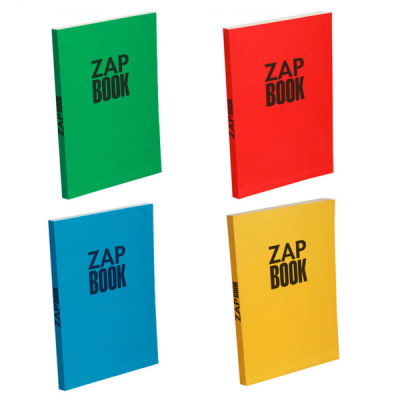 Clairefontaine Zap Book Geri Dönüşümlü Ciltli Sketch Defter 80g 160 Yaprak
