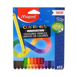 Maped - Maped Colorpeps İnfinity Kuru Boya 12 Renk