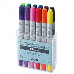 Copic - Copic Ciao Marker 12li Set Basic Colors