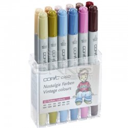 Copic - Copic Ciao Marker 12li Set Nostalgie Colors