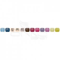 Copic - Copic Ciao Marker 12li Set Nostalgie Colors (1)