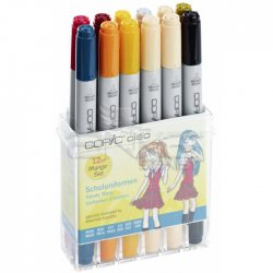 Copic - Copic Ciao Marker 12li Set School Uniforms