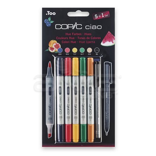 Copic Ciao Marker 5+1 Set Hues