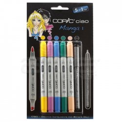 Copic - Copic Ciao Marker 5+1 Set Manga 1