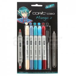 Copic Ciao Marker 5+1 Set Manga 2 - Thumbnail