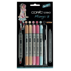 Copic - Copic Ciao Marker 5+1 Set Manga 7