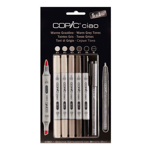 Copic Ciao Marker 5+1 Set Warm Tones
