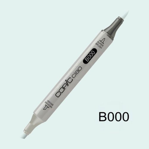Copic Ciao Marker B000 Pale Porcelain Blue - B000 Pale Porcelain Blue