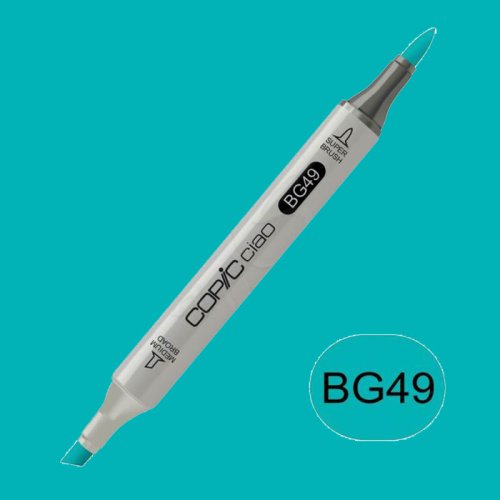 Copic Ciao Marker BG49 Duck Blue - BG49 Duck Blue