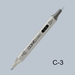 Copic - Copic Ciao Marker C-3 Cool Gray 3