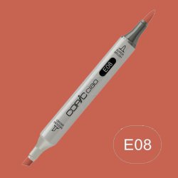 Copic - Copic Ciao Marker E08 Brown
