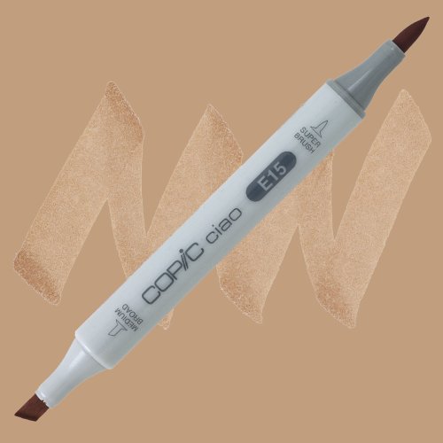 Copic Ciao Marker E15 Dark Suntan