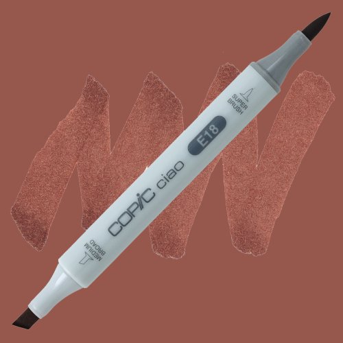 Copic Ciao Marker E18 Copper