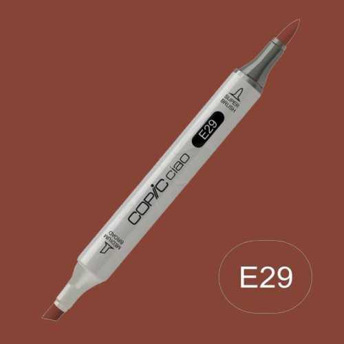 Copic Ciao Marker E29 Burnt Umber - E29 Burnt Umber