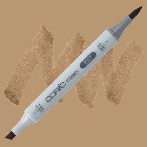 Copic Ciao Marker E57 Light Walnut