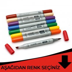 Copic - Copic Ciao Marker Kırmızı Tonlar