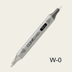Copic - Copic Ciao Marker W-0 Warm Gray 0