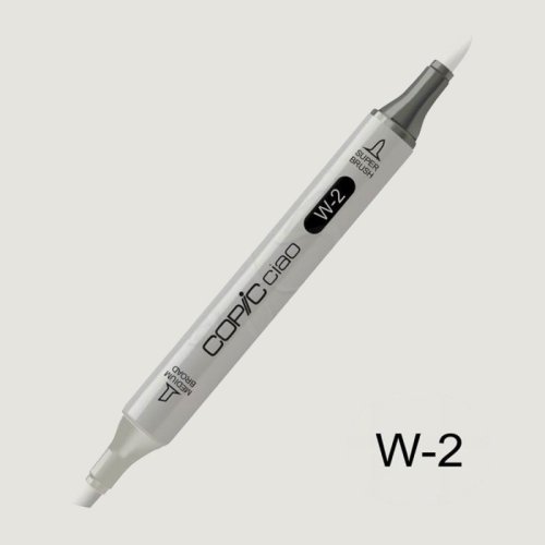 Copic Ciao Marker W-2 Warm Gray 2 - W2 WARM GRAY