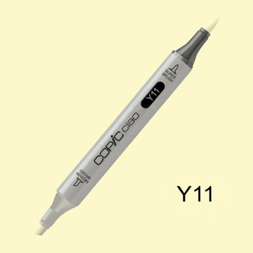 Copic Ciao Marker Y11 Pale Yellow