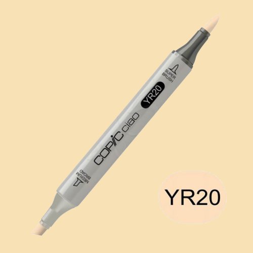 Copic Ciao Marker YR20 Yellowish Shade - YR20 YELLOWISH SHADE