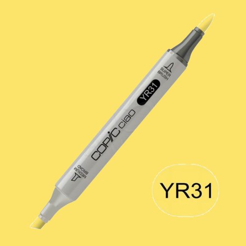 Copic Ciao Marker YR31 Light Reddish Yellow - YR31 LIGHT REDDISH YELLOW