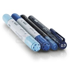 Copic - Copic Doodle Pack 4lü Set Blue (1)