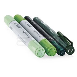 Copic - Copic Doodle Pack 4lü Set Green (1)