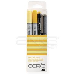 Copic - Copic Doodle Pack 4lü Set Yellow