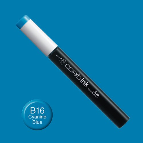 Copic İnk Refill 12ml B16 Cyanine Blue