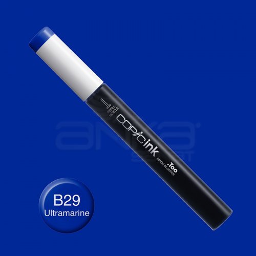 Copic İnk Refill 12ml B29 Ultramarine - B29 Ultramarine
