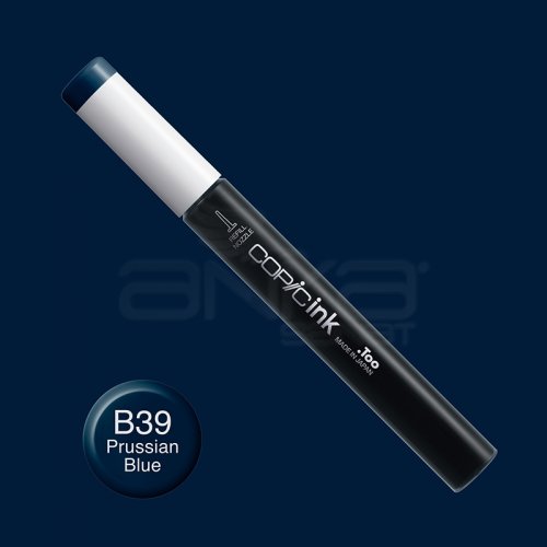 Copic İnk Refill 12ml B39 Prussian Blue - B39 Prussian Blue