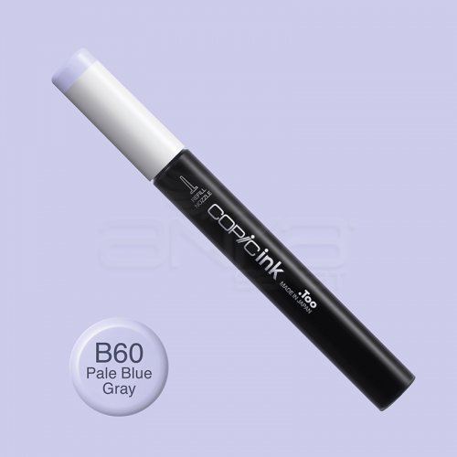 Copic İnk Refill 12ml B60 Pale Blue Gray - B60 Pale Blue Gray