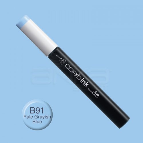 Copic İnk Refill 12ml B91 Pale Grayish Blue - B91 Pale Grayish Blue