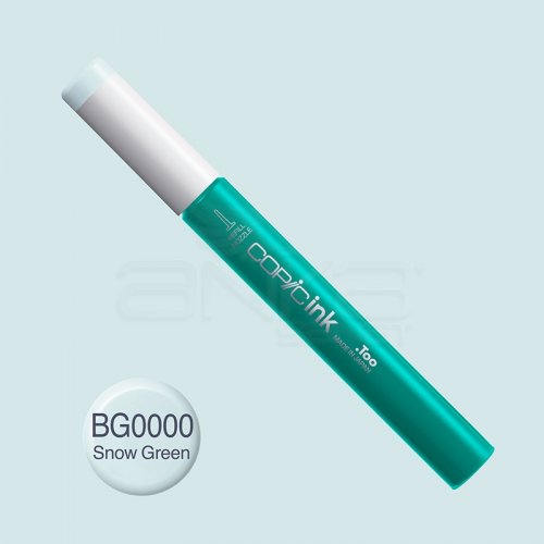Copic İnk Refill 12ml BG0000 Snow Green - BG0000 Snow Green