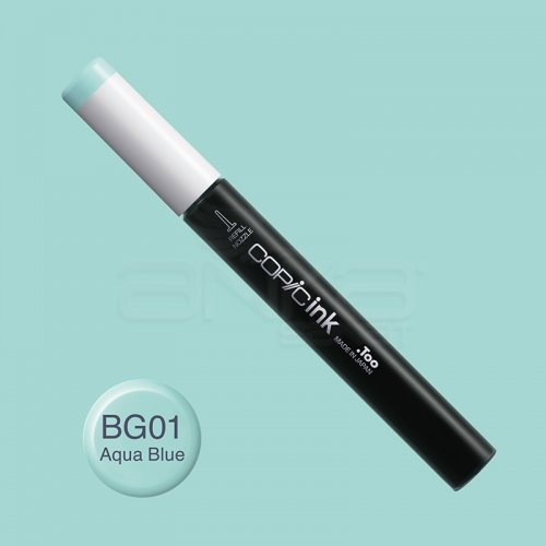 Copic İnk Refill 12ml BG01 Aqua Blue - BG01 Aqua Blue