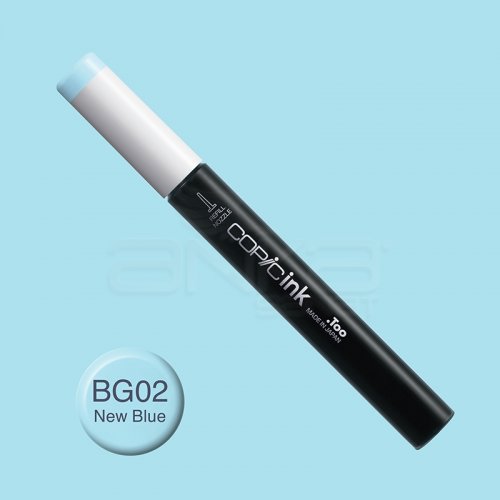 Copic İnk Refill 12ml BG02 New Blue - BG02 New Blue