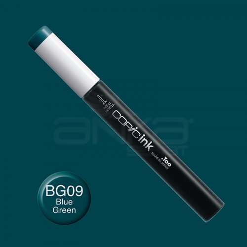 Copic İnk Refill 12ml BG09 Blue Green - BG09 Blue Green