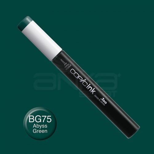 Copic İnk Refill 12ml BG75 Abyss Green - BG75 Abyss Green