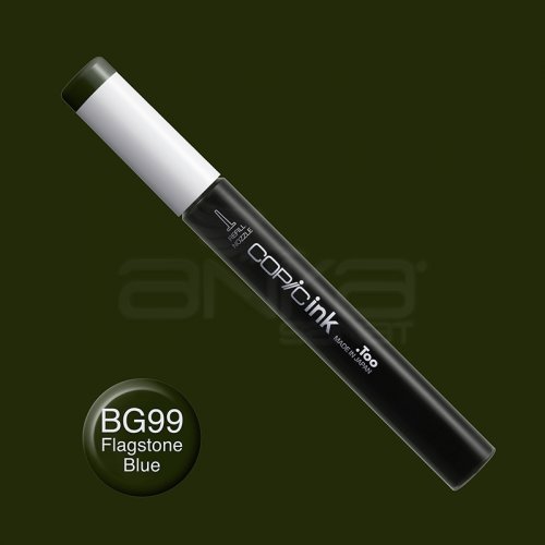 Copic İnk Refill 12ml BG99 Flagstone Blue - BG99 Flagstone Blue
