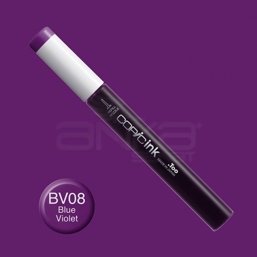 Copic İnk Refill 12ml BV08 Blue Violet - BV08 Blue Violet