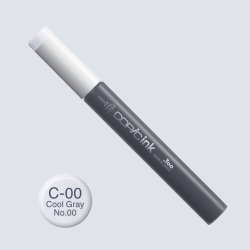 Copic - Copic İnk Refill 12ml C-00 Cool Gray No.00