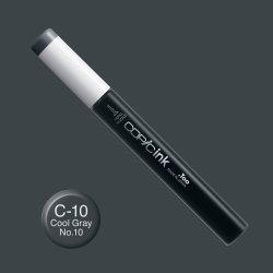 Copic - Copic İnk Refill 12ml C-10 Cool Gray 10 (1)