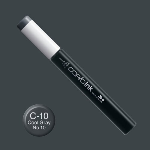 Copic İnk Refill 12ml C-10 Cool Gray 10