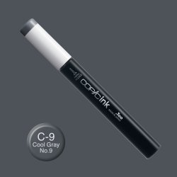 Copic - Copic İnk Refill 12ml C-9 Cool Gray 9 (1)