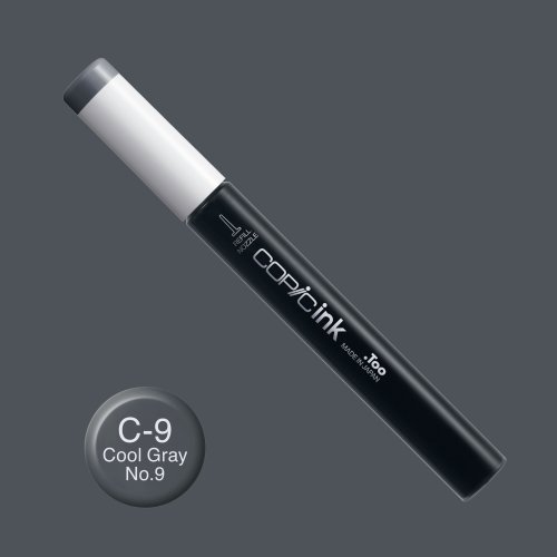 Copic İnk Refill 12ml C-9 Cool Gray 9