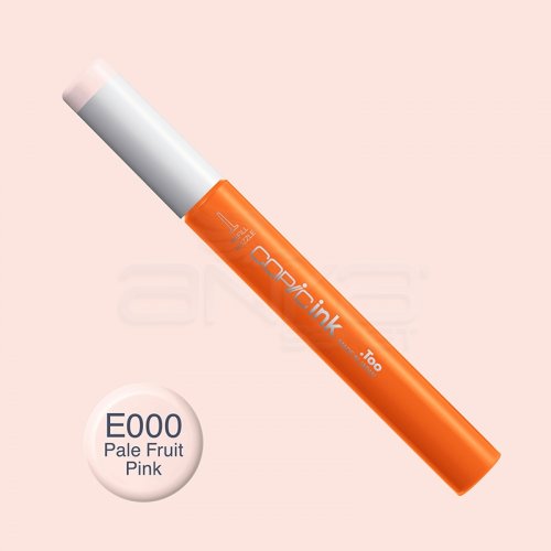 Copic İnk Refill 12ml E000 Pale Fruit Pink - E000 Pale Fruit Pink