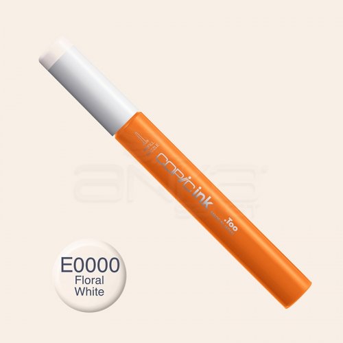 Copic İnk Refill 12ml E0000 Floral White - E0000 Floral White