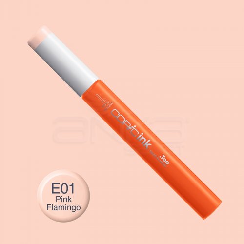 Copic İnk Refill 12ml E01 Pink Flamingo - E01 Pink Flamingo